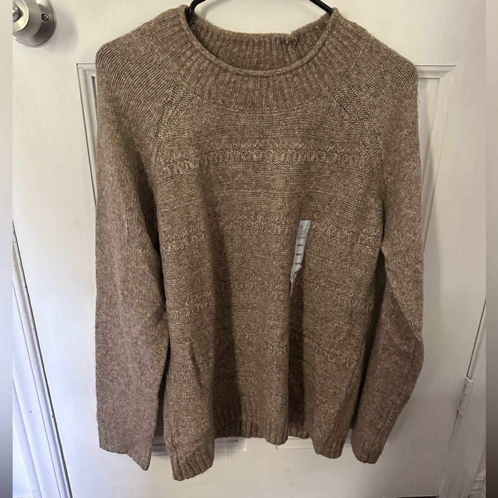 Brown Croft&Barrow Women’s Sweater